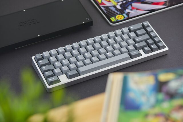 Front view of the Angel 65% gaming keyboard