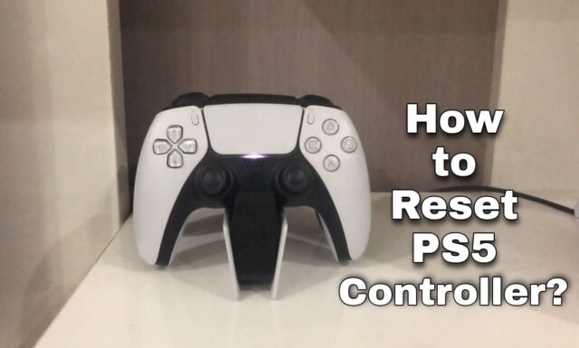 How to reset PS5 controller