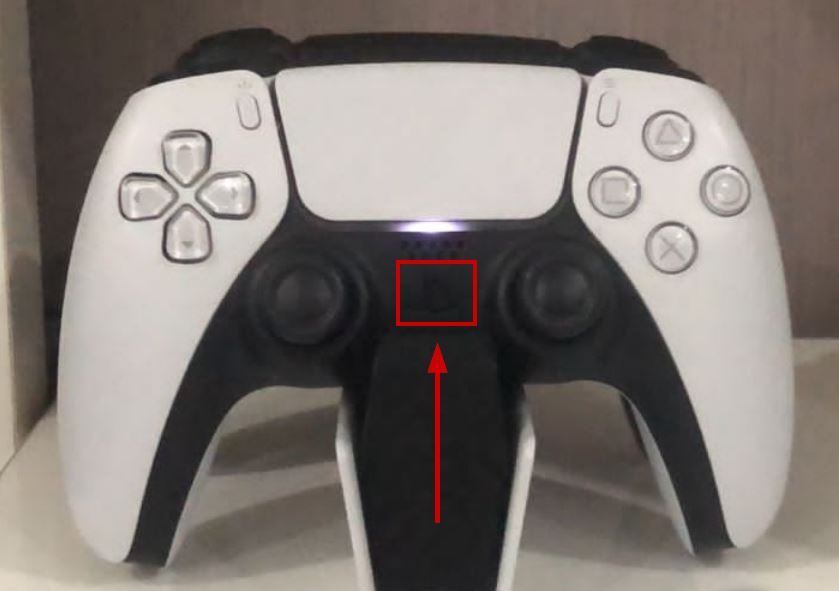PS5 controller PS button