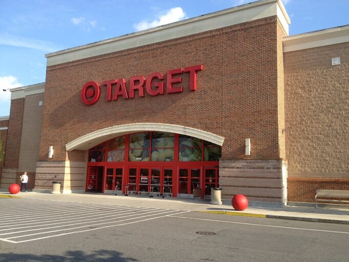 The exterior of a typical Target store in Rock Hill, South Carolina, in May 2012