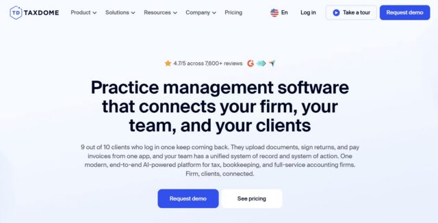TaxDome Software Review 2026: Features, Integrations, Pros & Cons