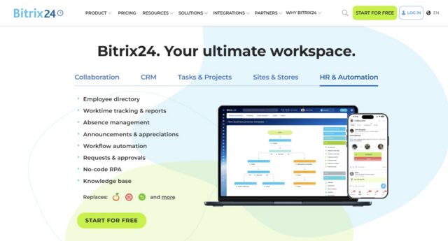 Bitrix24 Software Review 2026: Features, Integrations, Pros & Cons Bitrix24 Software Review 2026: Features, Integrations, Pros & Cons