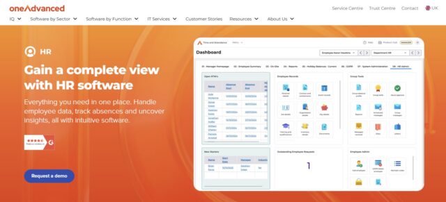 OneAdvanced HR Software Review 2026: Features, Reviews, Integrations, Pros & Cons OneAdvanced HR Software Review 2026: Features, Reviews, Integrations, Pros & Cons