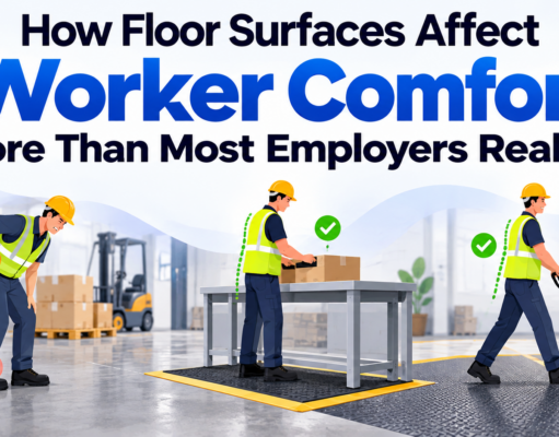 How Floor Surfaces Affect Worker Comfort More Than Most Employers Realize How Floor Surfaces Affect Worker Comfort More Than Most Employers Realize