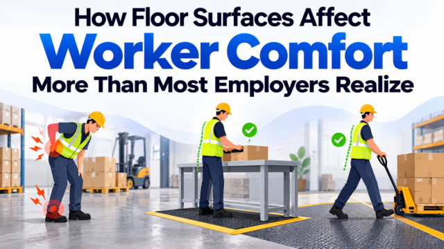 How Floor Surfaces Affect Worker Comfort More Than Most Employers Realize